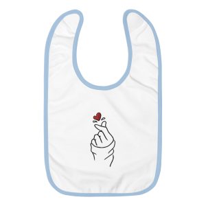 Izšūts bērnu krūšautiņš Finger heart