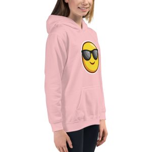 Hoodie Meitenēm (Rozā) EMOJI3