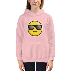 Hoodie Meitenēm (Rozā) EMOJI3